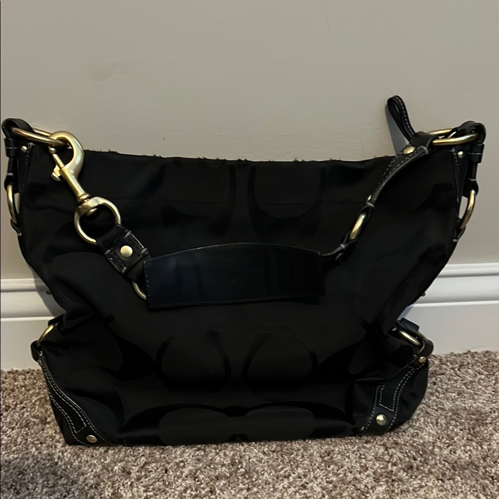 Black Designer Shoulder Bag